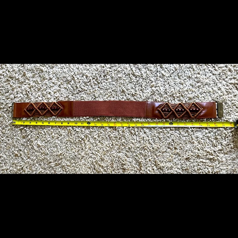 Leather Stretch Belt - Gorgeous!